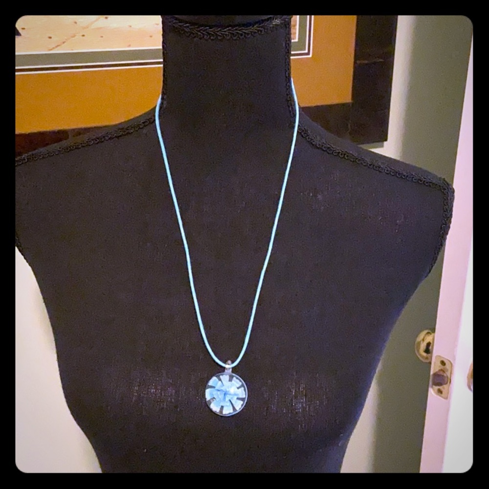 Five for $10 blue necklace floral
